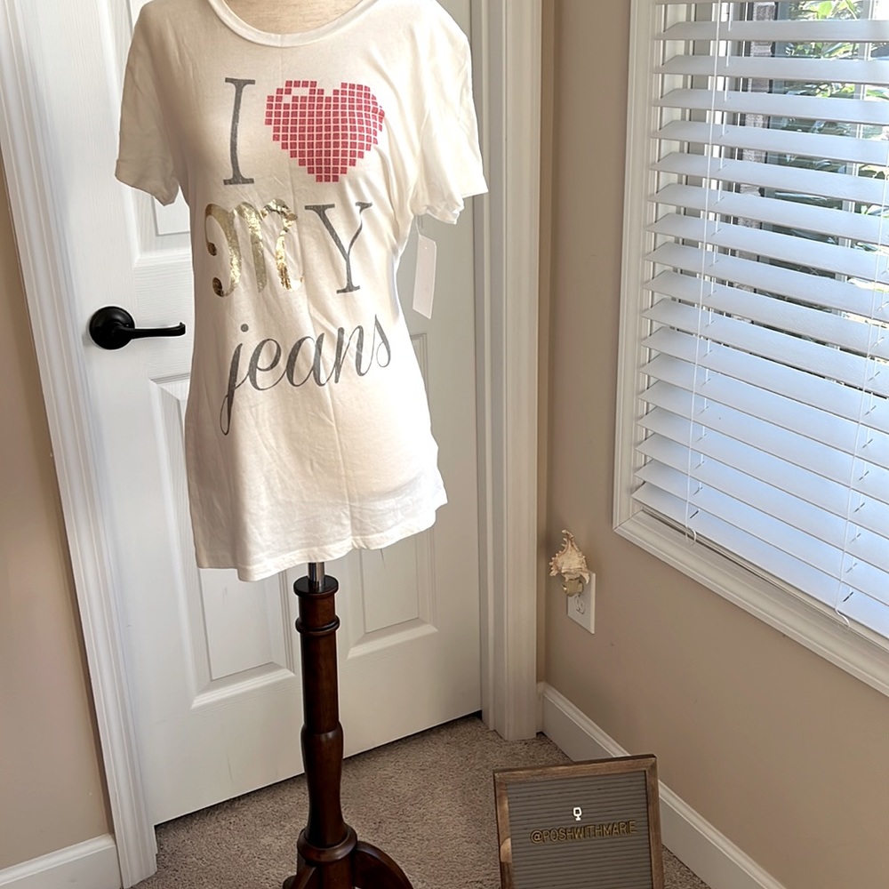 Miss Me Size M short sleeve tee NWT